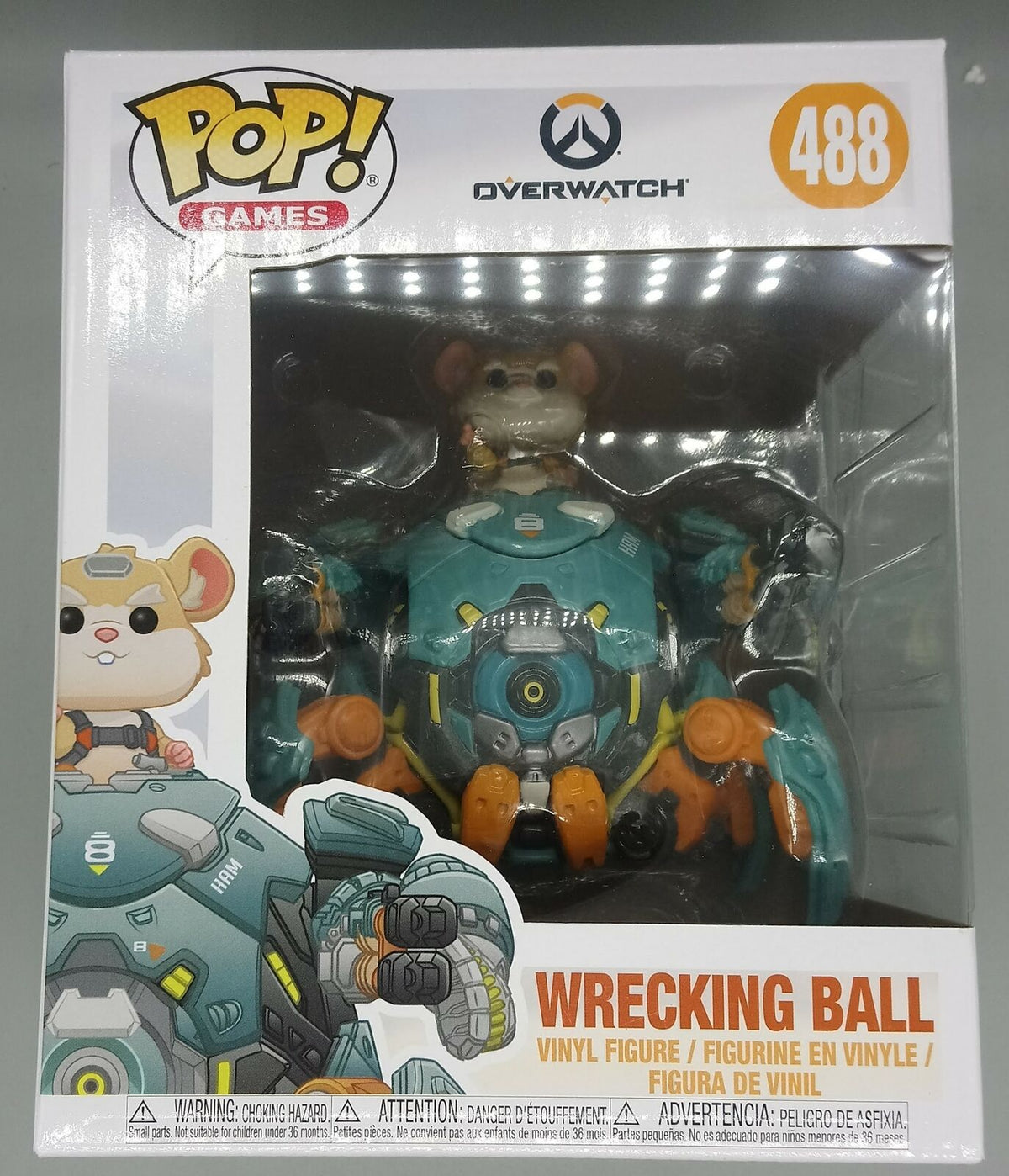 488 Wrecking Ball - 6 Inch - Overwatch Funko POP Funko