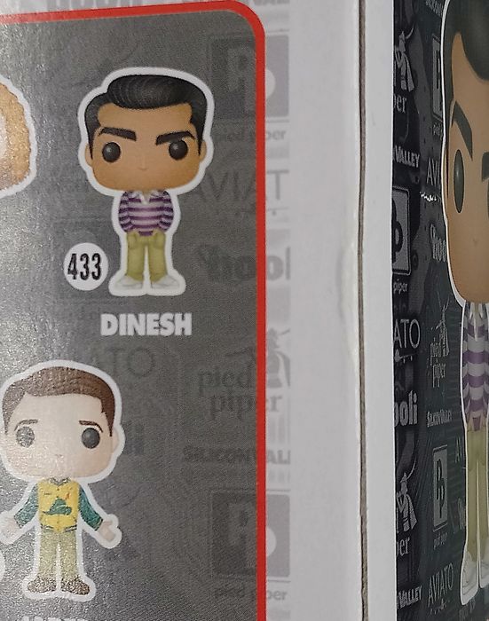 433 Dinesh - Silicon Valley - Box Damaged Funko POP