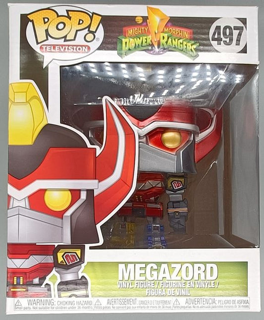 497 Megazord - 6 Inch - Power Rangers - Box Damaged Funko POP
