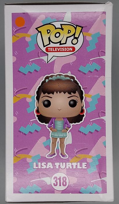 318 Lisa Turtle - Saved By The Bell - Box Damaged Funko POP