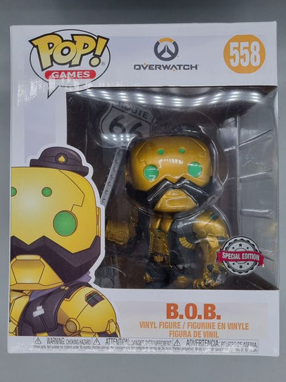 558 B.O.B. (Gold) - 6 Inch - Overwatch Funko POP Funko
