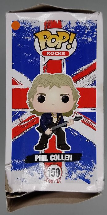 150 Phil Collen - Def Leppard - Box Damaged Funko POP