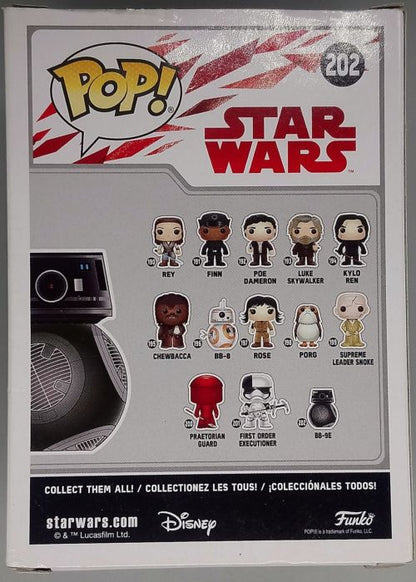 202 BB-9E - Star Wars - The Last Jedi - Box Damaged Funko POP