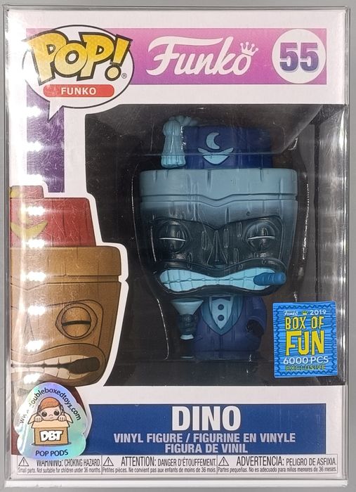 55 Dino (Blue) - Funko (Originals) Day of Fun - 6-000pc LE Funko POP Funko