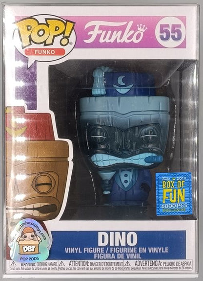 55 Dino (Blue) - Funko (Originals) Day of Fun - 6-000pc LE Funko POP Funko