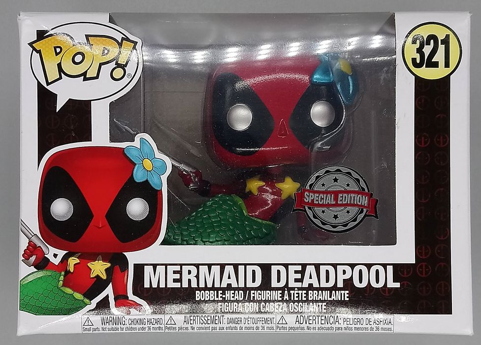 321 Mermaid Deadpool - Metallic - Marvel Funko POP Funko