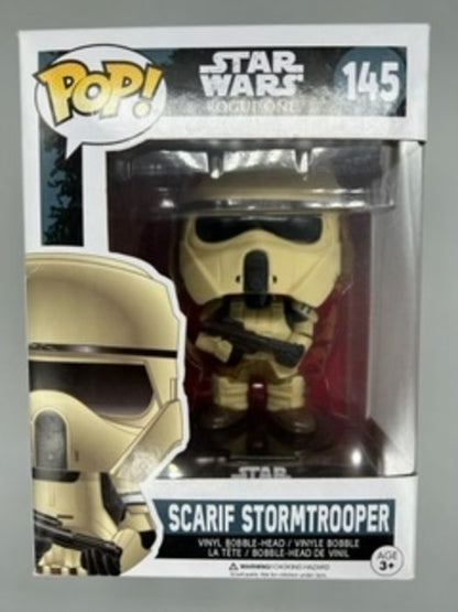 145 Scarif Stormtrooper - Star Wars Rogue One - Box Damaged Funko POP Funko