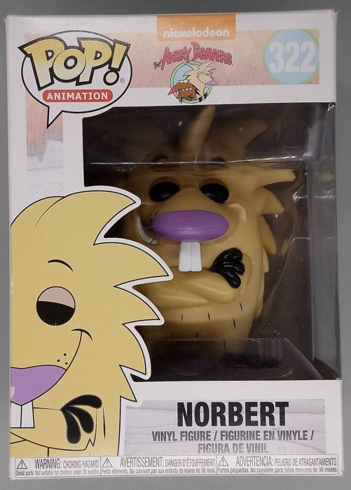 322 Norbert - Nickelodeon Angry Beavers - Box Damaged Funko POP Funko