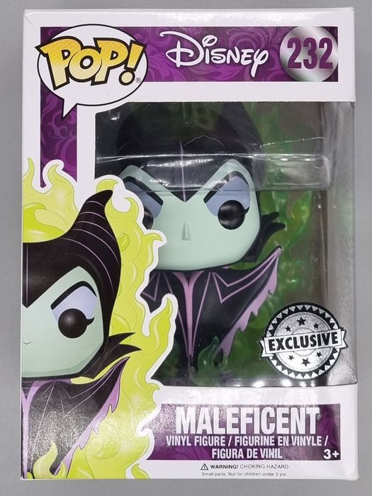 232 Maleficent (Flames) - Disney - Box Damaged Funko POP