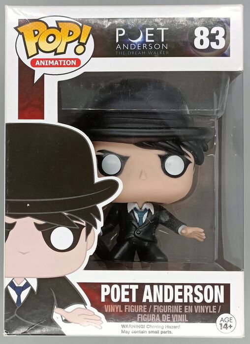 83 Poet Anderson - Poet Anderson: The Dream Walker Box Damaged Funko POP