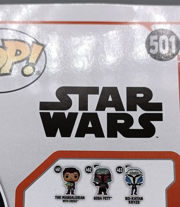 501 Luke Skywalker (Hooded) Glow Star Wars - Box Damaged Funko POP