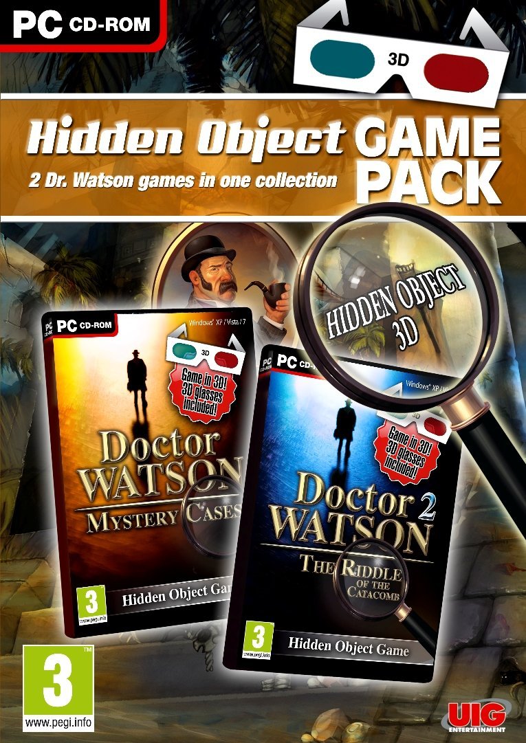 Hidden Object Game Pack Doctor Watson PC CD/DVD Game [New & Sealed]