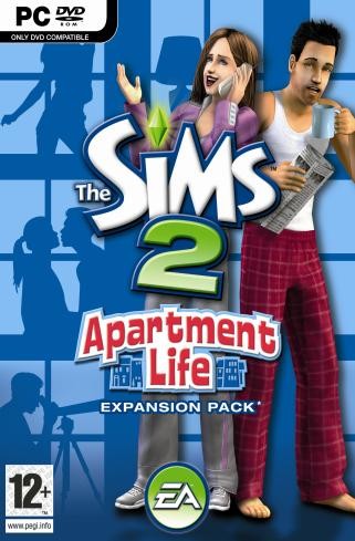 The Sims 2: Apartment Life PC CD/DVD