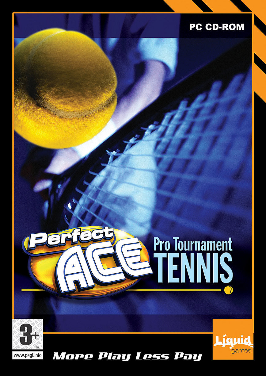 Perfect Ace Pro Tennis Tournament PC CD/DVD Game [New & Sealed]
