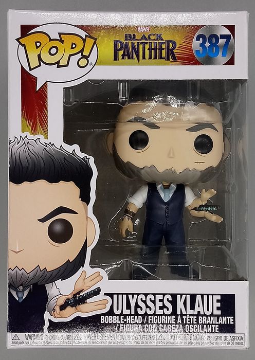 387 Ulysses Klaue - Marvel Black Panther Funko POP Funko