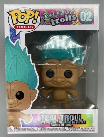 02 Teal Troll - Trolls Funko POP Funko