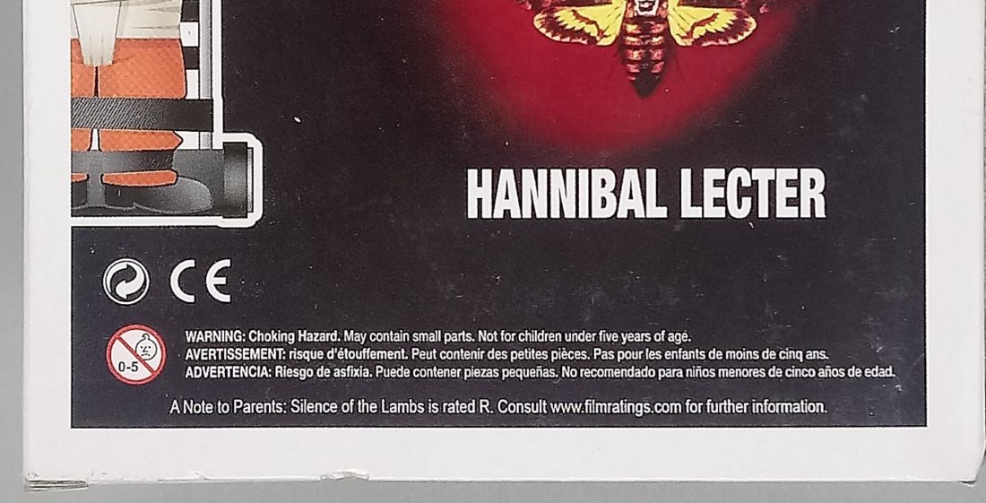 25 Hannibal Lecter - The Silence of the Lambs Horror - Box Damaged Funko POP