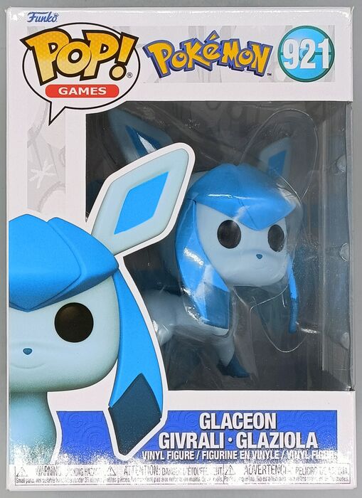 921 Glaceon - Pokemon - Box Damaged Funko POP Funko