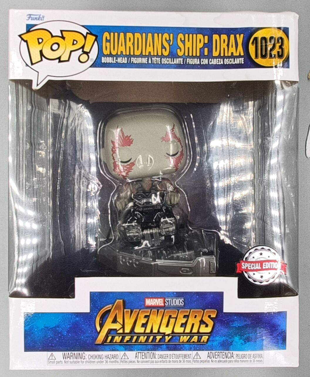 1023 Guardians' Ship Drax - Deluxe - Marvel Avengers Infinity War - Funko POP - Box Damaged Funko