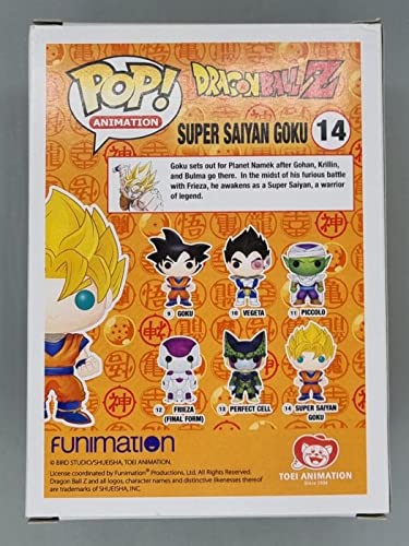 14 Super Saiyan Goku - Metallic - Dragon Ball Z Funko POP - Damaged Box