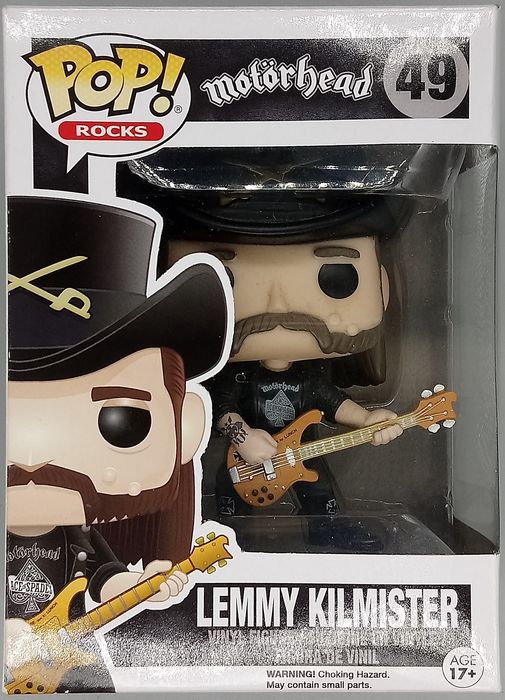 49 Lemmy Kilmister - Motorhead - Box Damaged Funko POP Funko