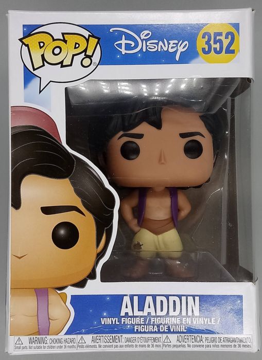 352 Aladdin - Disney Aladdin - Funko POP - Box Damaged Funko