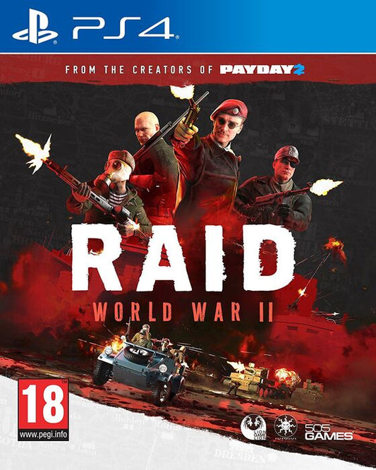 Raid: World War II for Playstation 4 (PS4) - [NEW] 505 Games