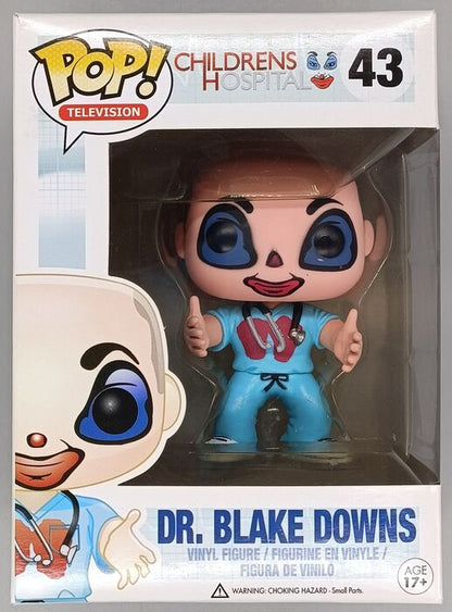 43 Dr. Blake Downs - Childrens Hospital - Box Damaged Funko POP