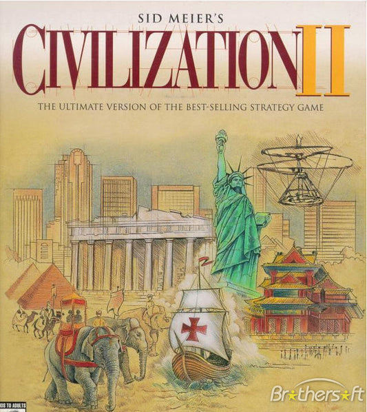 Civilization II 2 PC CD/DVD