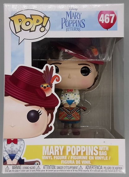 467 Mary Poppins (with Bag) Disney Mary Poppins Funko POP - Box Damaged Funko