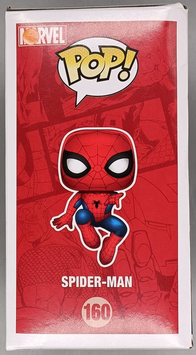 160 Spider-Man (Action Pose) - Marvel Collector Box Damaged Funko POP