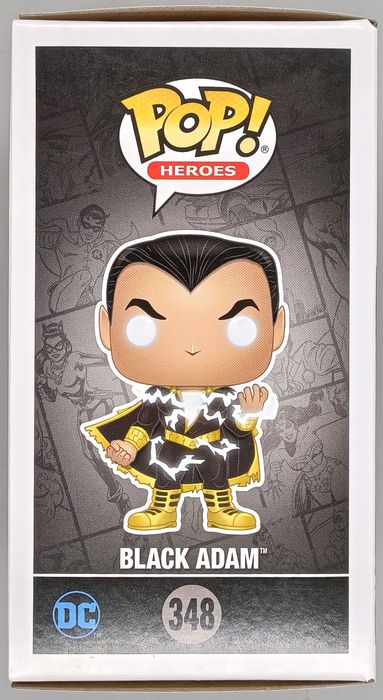 348 Black Adam - Glow - DC Super Heroes Funko POP