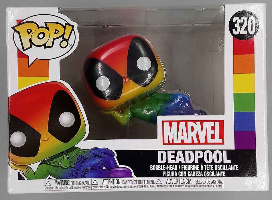 320 Deadpool (Casual Pride) - Marvel - Funko POP - Box Damaged