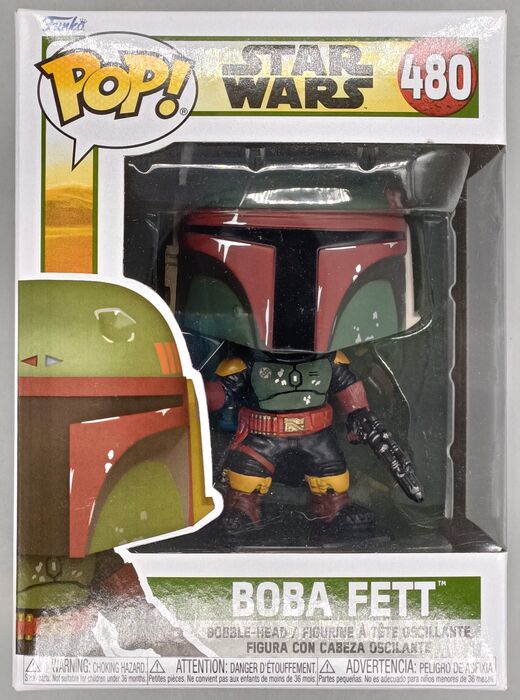 480 Boba Fett - Star Wars Book of Boba Fett Funko POP Funko