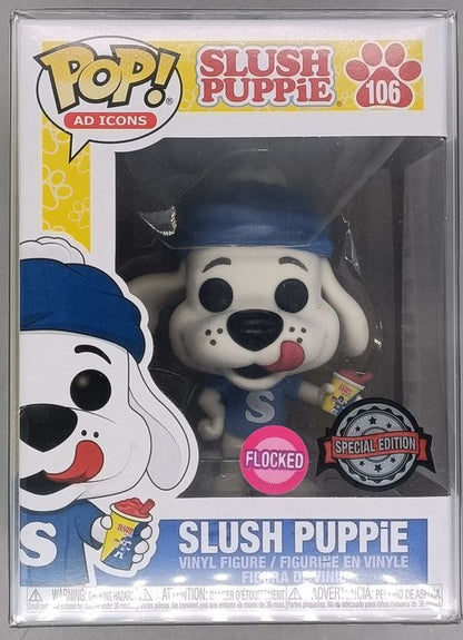 106 Slush Puppie - Flocked - Ad Icons Funko POP Funko