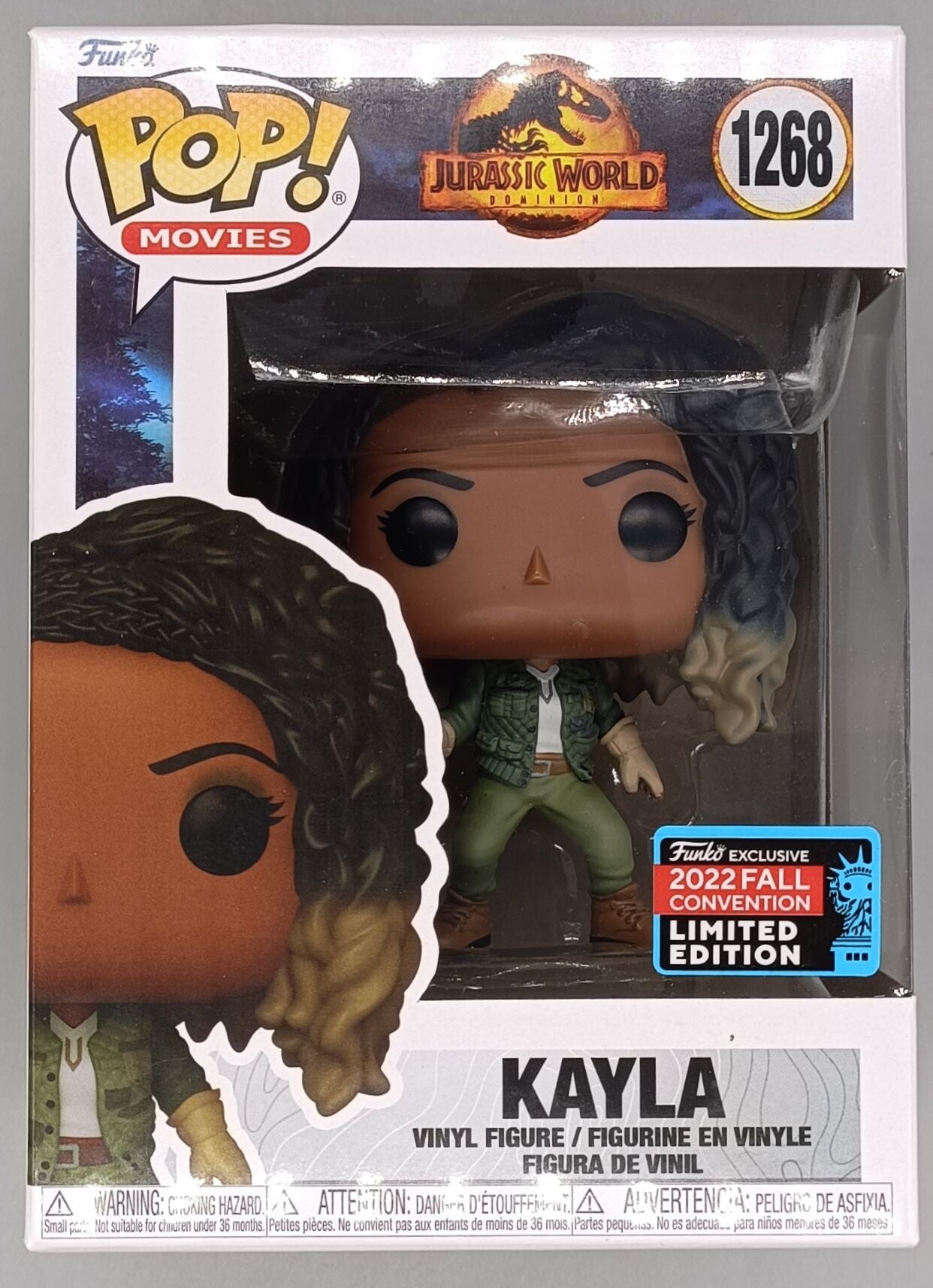 1268 Kayla - Jurassic World - 2022 Con Funko POP