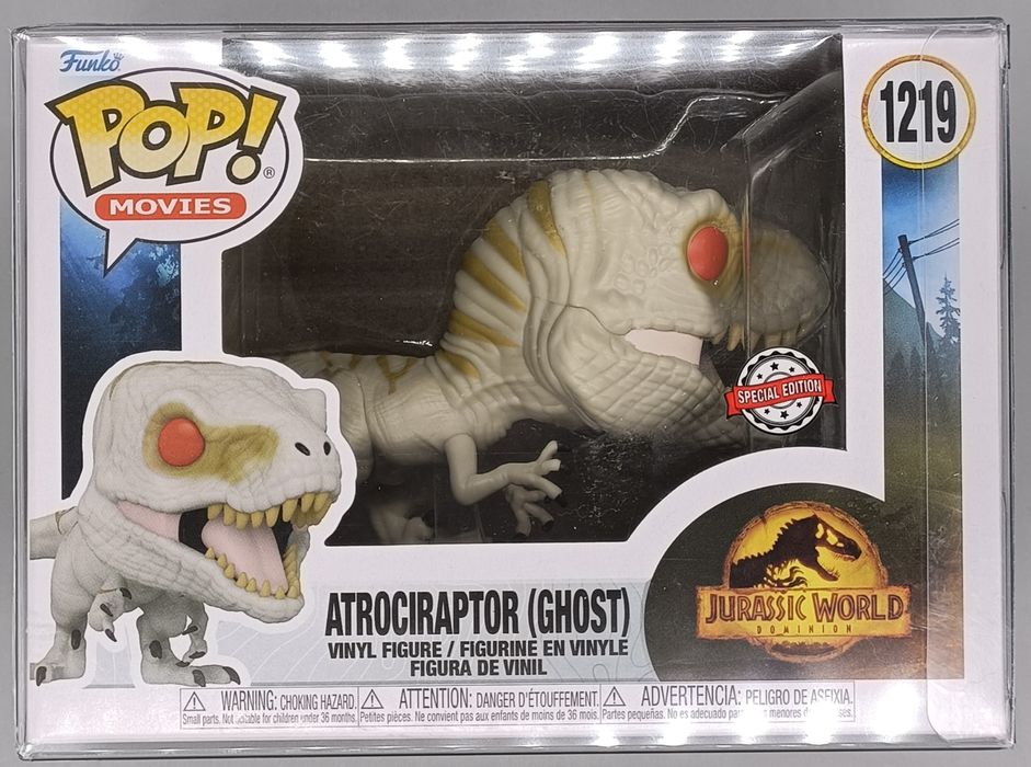 1219 Atrociraptor (Ghost) - Jurassic World Dominion Funko POP Funko