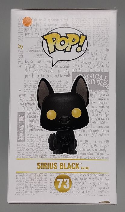 73 Sirius Black (as Dog) Flocked - Harry Potter Box Damaged Funko POP