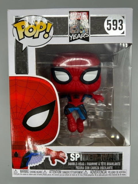593 Spider-Man (First Appearance) - Marvel 80 - Box Damaged Funko POP