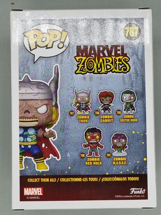 787 Zombie Thor - Glow - Marvel Funko POP