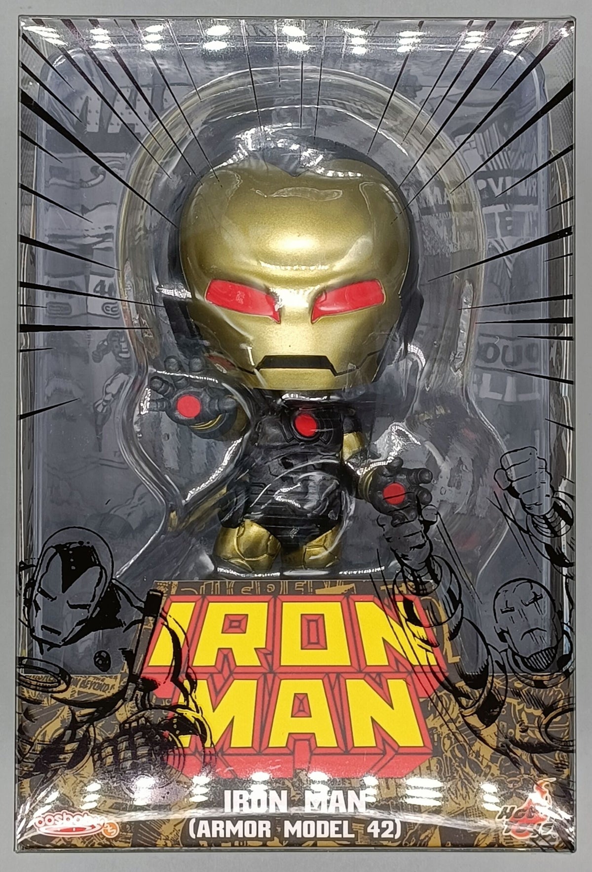 Cosbaby Iron Man (Armor Model 42) - Marvel Comics - Hot Toys [New]