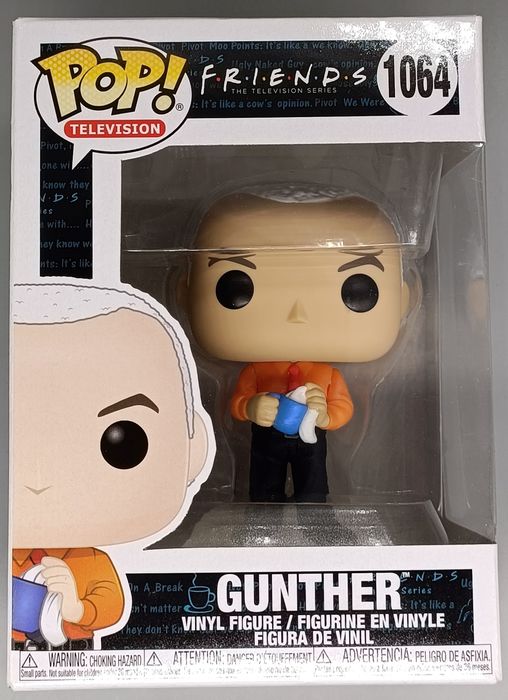 1064 Gunther - Friends - Box Damaged Funko POP