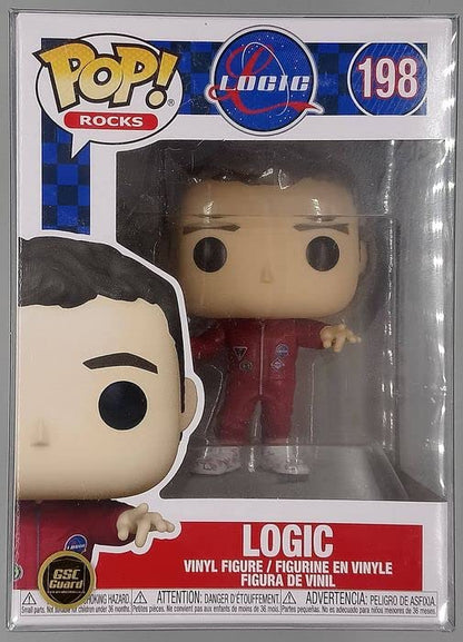 198 Logic w/Bobby Boy Icon - Funko POP - Box Damaged Funko