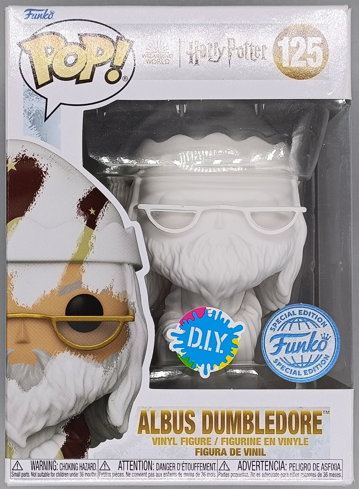 125 Albus Dumbledore (Holiday DIY) - Harry Potter - Brand New Funko POP in Protector Funko