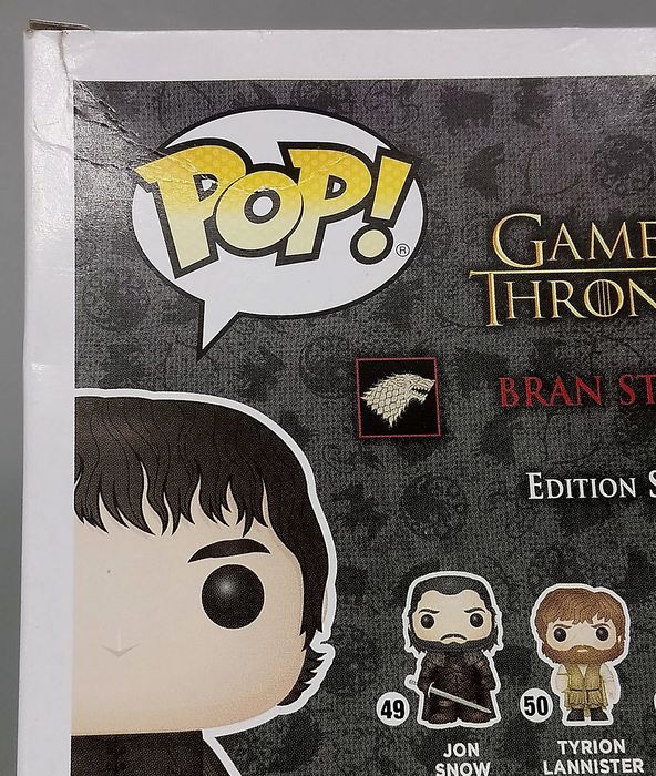 52 Bran Stark - Game of Thrones - Box Damaged Funko POP