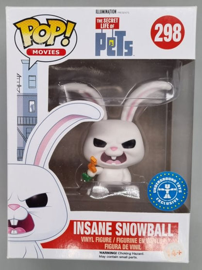 298 Insane Snowball - The Secret Life Of Pets Funko POP Funko