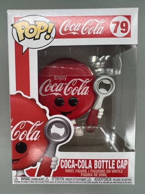 79 Coca-Cola Bottle Cap - Foodies - Funko POP - Box Damaged