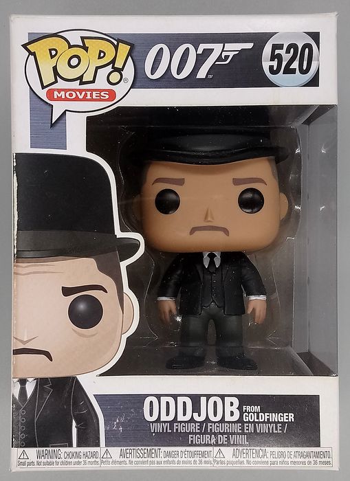 520 Oddjob (from Goldfinger) - James Bond - Box Damaged Funko POP