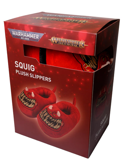 Warhammer 40000:  Red Squig Slippers