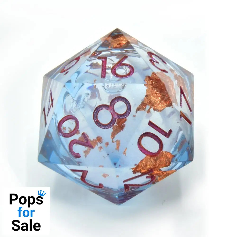 CritStones Liquid Core Dice D20 Seraphic Reverie 3 cm